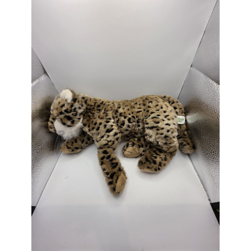 Rainforest Cafe Floppy Leopard Stuffed Animal Plush